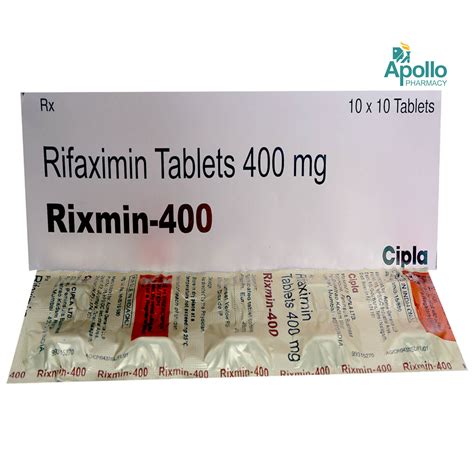 Rixmin 400 Tablet 10's Price, Uses, Side Effects, Composition - Apollo ...