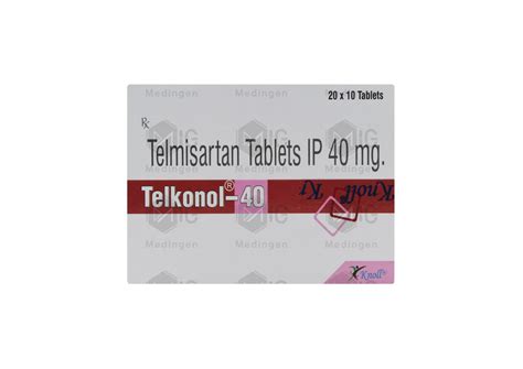 telkonol 40mg: view uses, side effects, price and substitutes