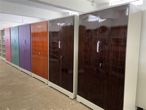Steel Bero, Cupboard, 3 Door Wardrobe, Almirah, Metal bureau, wooden ...