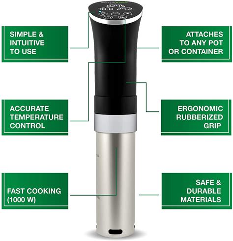 Buy Sous Vide Cooker Immersion Circulator – Sous Vide Kit All-In-One ...