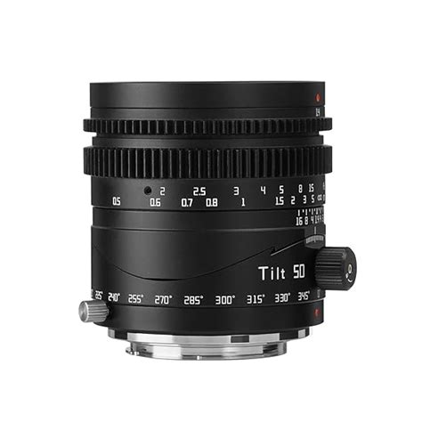 TTArtisan 50mm F1.4 Tilt Manual Lens Large Aperture Full Frame Tilt ...