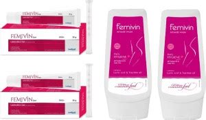 Femivin Lubrication Gel for Vaginal Dryness Intimate Gel & Intimate ...