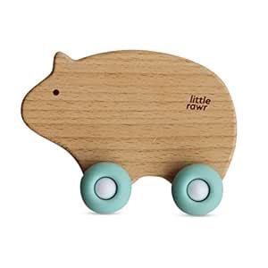 Little Rawr Wood Wheelie Animal-Blue : Amazon.in: Toys & Games