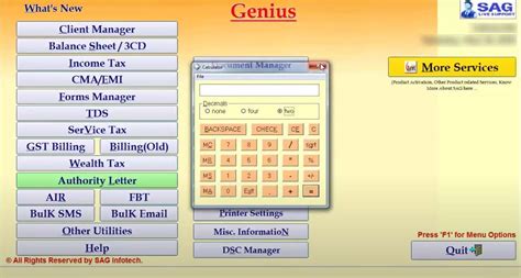 Genius: Download Renowned Tax Software at a Low Price