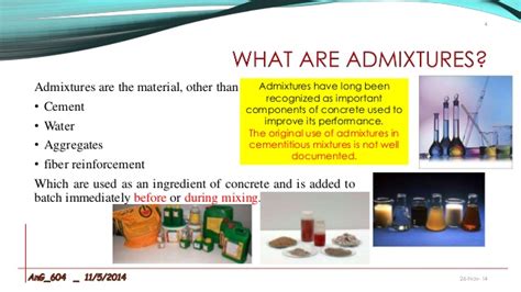 Admixture In Concrete Mix Design | Use Of Admixture In Concrete