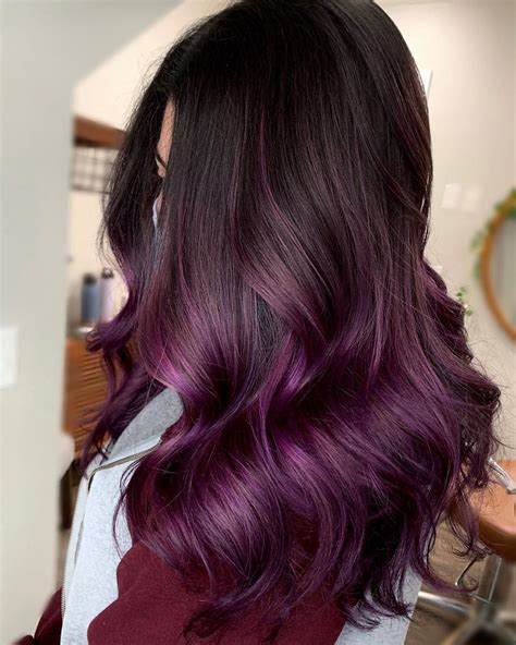 27 Dark Purple Hair Color Ideas for Women Trending in 2025 | Dark ...