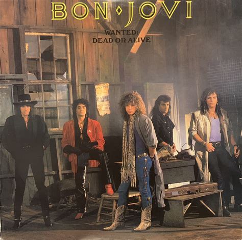 Yahoo!オークション - BON JOVI WANTED DEAD OR ALIVE(2LP)コレクター...