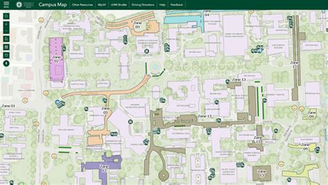 Updated UH Mānoa map highlights campus features | University of Hawaiʻi ...