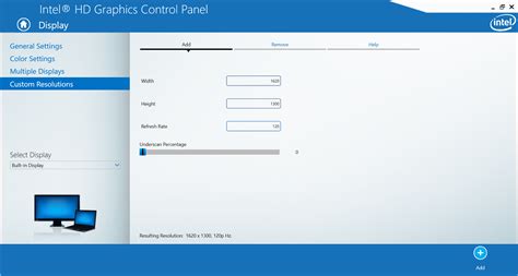 Image result for Custom Screen Resolution