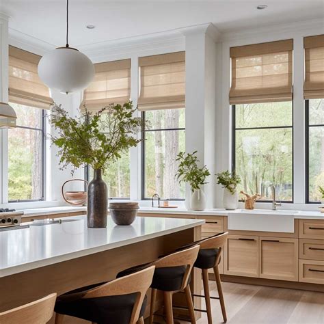 Modern Kitchen Window Treatments