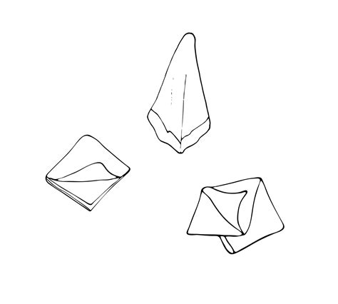 Dusters set vector illustration, doodle style isolated illustration of dusters. Sketch of folded ...