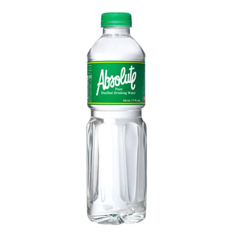 Absolute Distilled Drinking Water (500ml x 24 bottles)