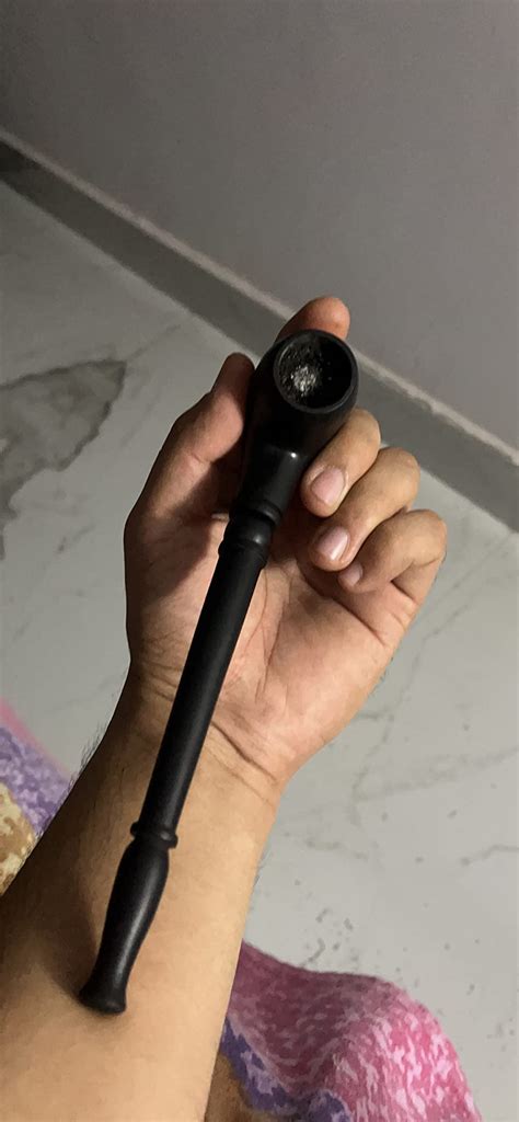 White Leaf Captain Tobacco wooden smoking pipe With Removable Pipe Give ...