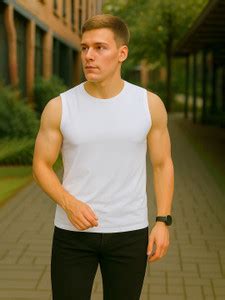 Men Tank T Shirts - Buy Men Tank T Shirts online at Best Prices in ...