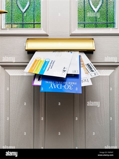 Mail slot door letters hi-res stock photography and images - Alamy