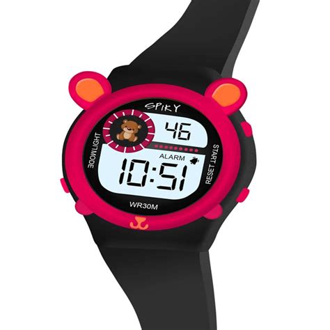 Spiky Spkeva26 Fun Digital Watch For Kids With Cute Animal — Toycra