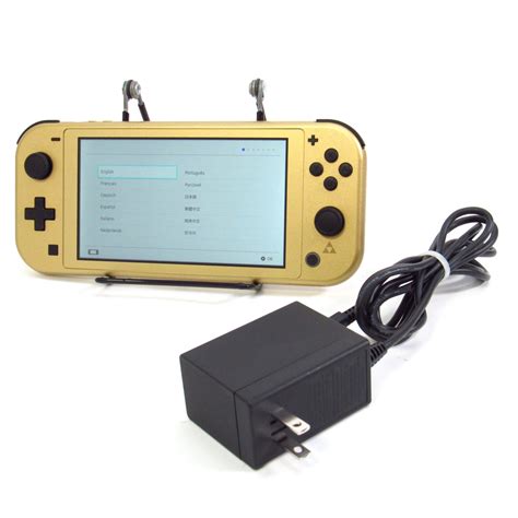 Nintendo Switch Lite HDH-001 32GB Gold Hyrule Edition Video Game ...