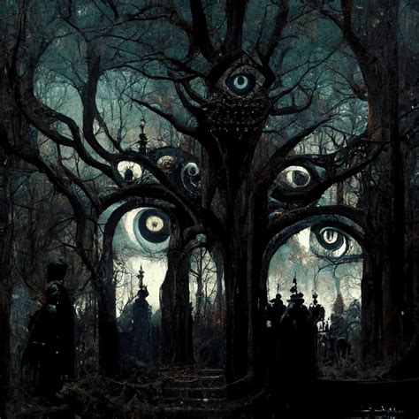 Evil eye themed Dark art on Behance