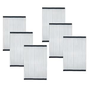 Kuber Industries Multipurpose Roll-up Dish Drying Rack|Foldable Rolling ...