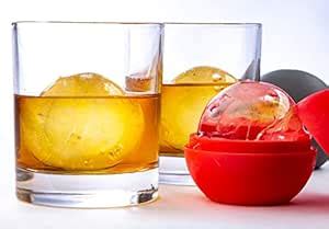 The Elan Collective Pair of Whiskey Tumblers and Ice Sphere Molds, The ...