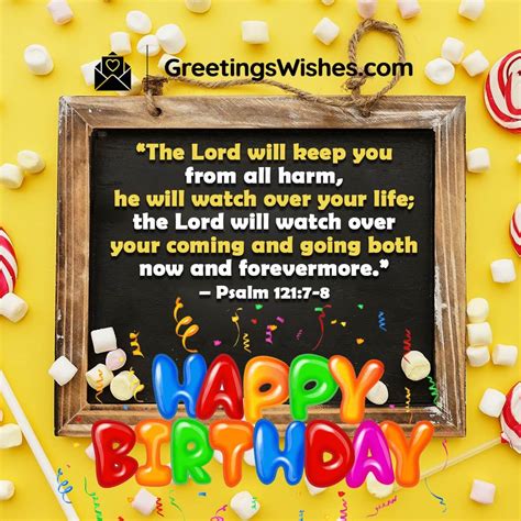 Bible Verses For Birthday Blessings & Wishes - Greetings Wishes