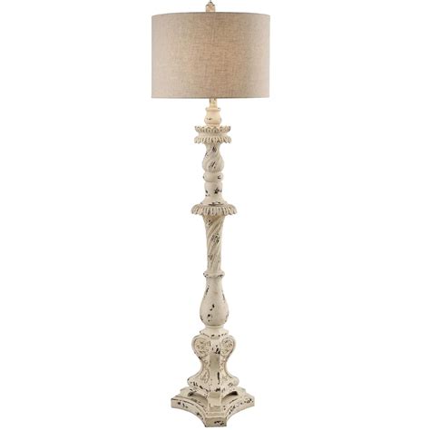 Melina Shabby Chic Floor Lamp | Shabby chic floor lamp, Shabby chic ...