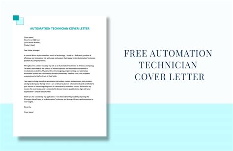 Pharmacy Technician Letter in PDF, Word, Google Docs, Pages - Download | Template.net