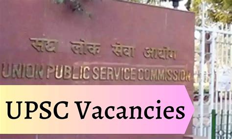 Release Yearly UPSC Vacancies for Regular Faculty Positions in Medical ...
