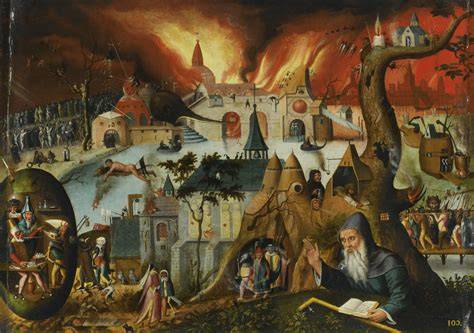 Hieronymus Bosch | The Temptation of Saint Anthony | MutualArt