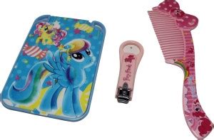 Brotherskart Kids Hair Comb Mirror Set With Nail Clipper - Price in ...