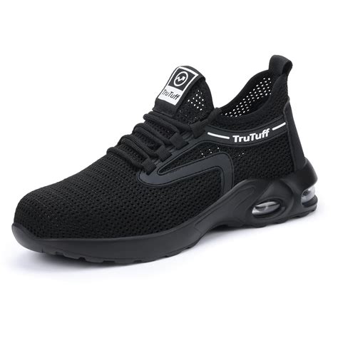 Buy TruTuff Men Sports Safety Shoes - Light Weight, Steel Toe, Puncture ...