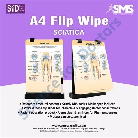 Sciatica: A4 Flip Wipe – SMS Scientific Products Pvt. Ltd.