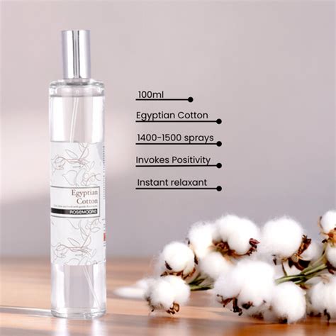Rosemoore Egyptian Cotton Scented Home & Room Spray 100 ml