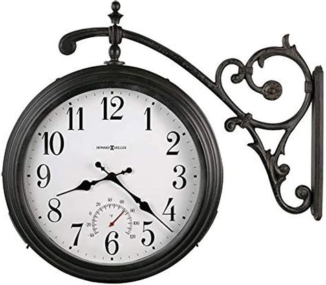 Buy Howard Miller Gladwin Wall-Clocks, Powder Coated Iron Online at ...