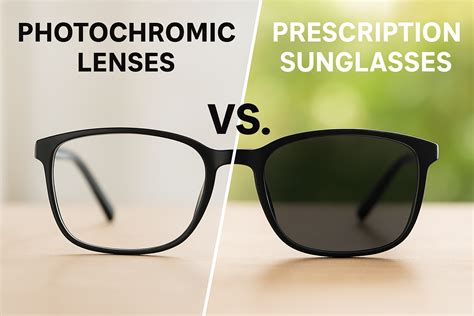 Photochromic Lenses vs. Prescription Sunglasses: Which Is Right for You?
