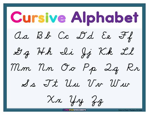 Cursive Alphabet 的图像结果