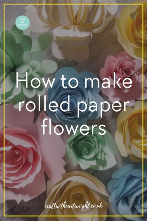 How to Make Rolled Paper Flowers 的图像结果
