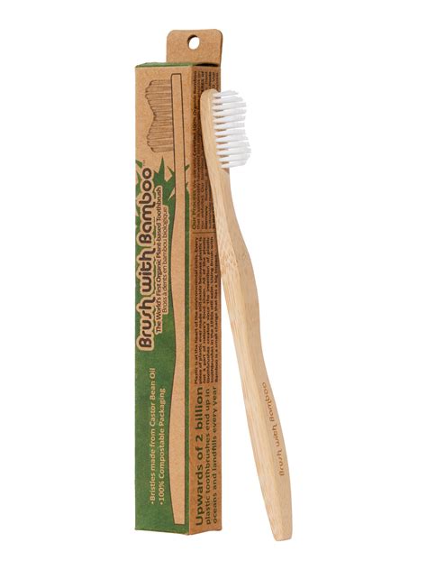 Bamboo Fiber Toothbrush – Soft Bristle (Eco Friendly)