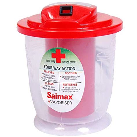 Saimax Multipurpose Electric Steam Respiratory Vapouriser for Cold ...