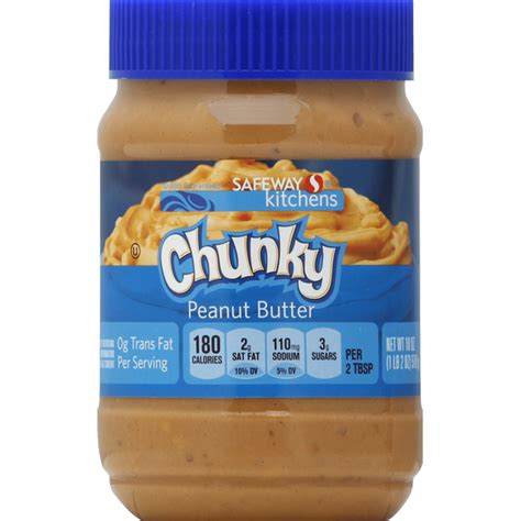 Signature SELECT Peanut Butter, Chunky (18 oz) Delivery or Pickup Near ...