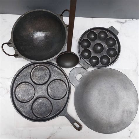 Zishta Iron & Cast Iron Cookware | Iron Tawa, Kadai & Skillets