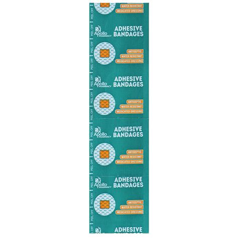 Buy Apollo Pharmacy Adhesive Bandages, 100 Count | 19 Minutes Delivery ...