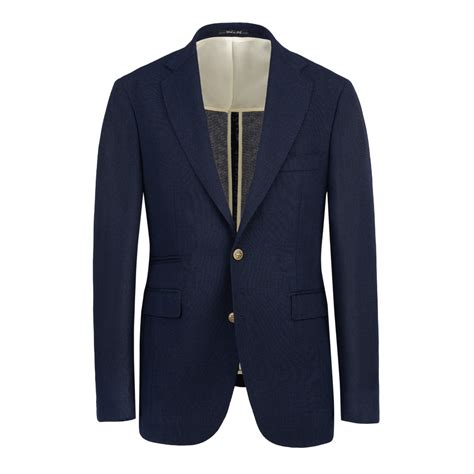 Men's Navy Blue Blazer | Tailored Italian Blazers