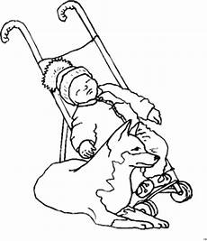 malvorlagen baby hund baby mit hund ausmalbild malvorlage kinder malvorlagen baby hund baby mit hund ausmalbild malvorlage kinder