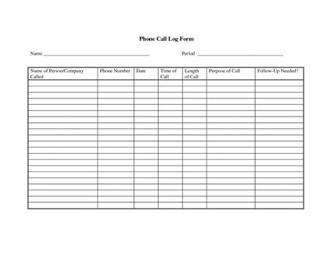 Image result for Call Tracking Sheet Template