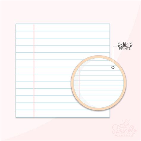 Image result for Printed Notebook Paper