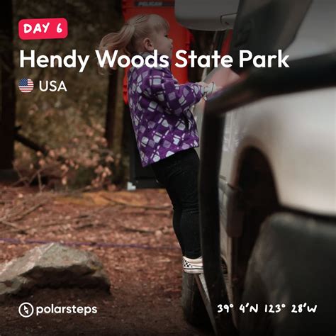 Hendy Woods State Park, USA - Polarsteps