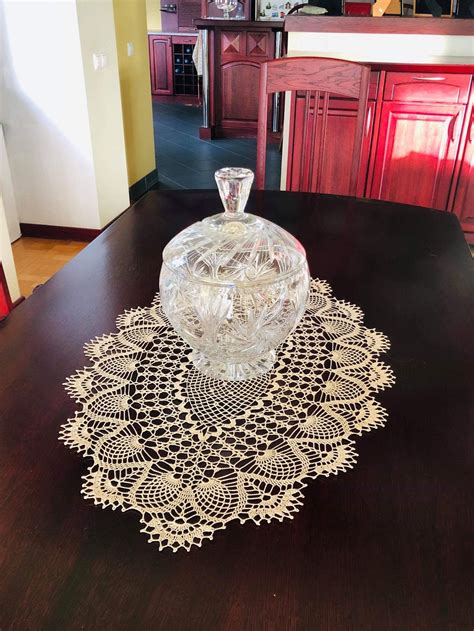 Image result for Crochet Oval Table Runner Pattern