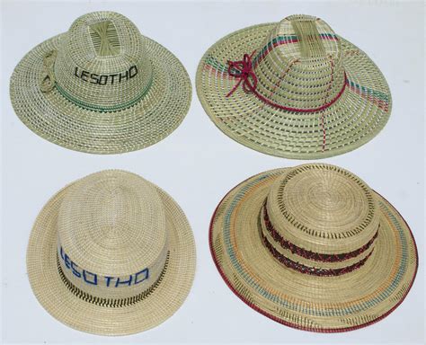 Sombreros de paja, Artesanía del Africa