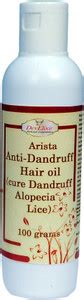 DevElixir Natural Cosmetics Arista anti-dandruff hair oil -cures ...